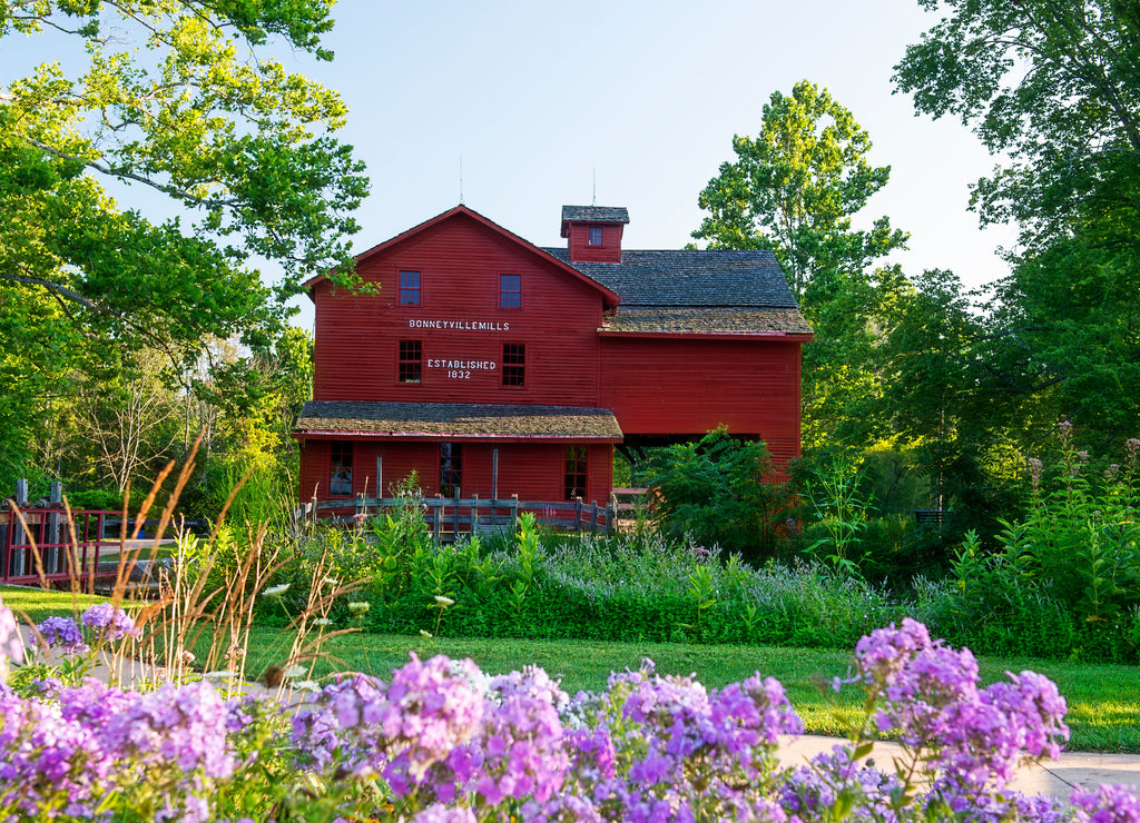 Bonneyvill Mill Elkhart County Park, Public Place Indiana