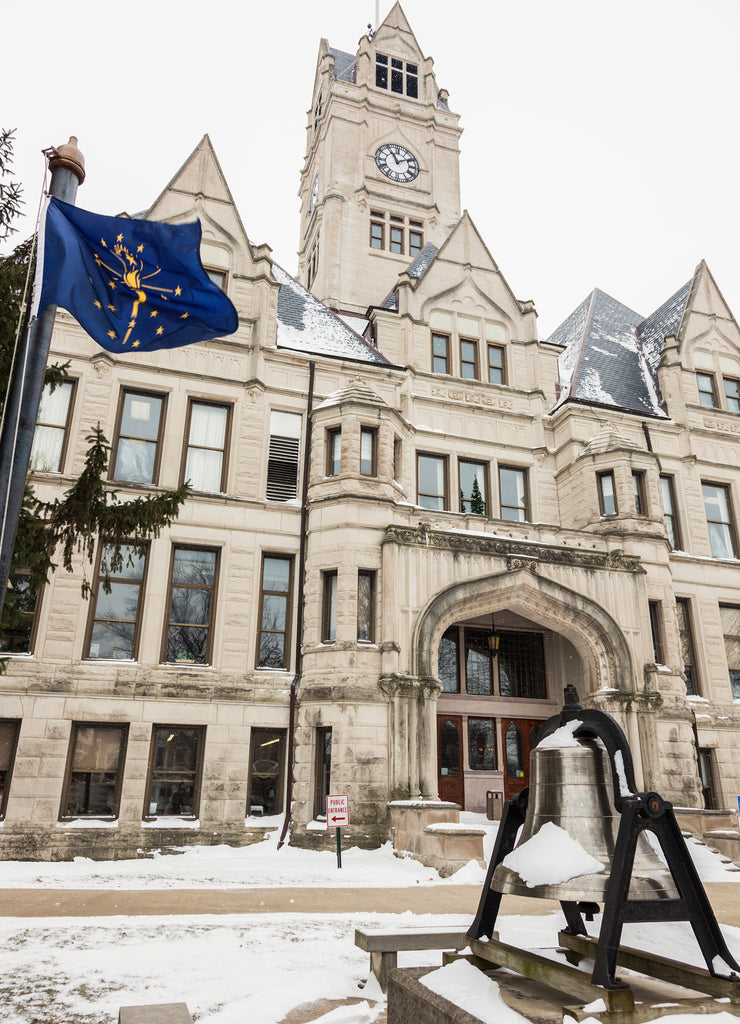 Jasper County Courthouse in Rensselaer, Indiana