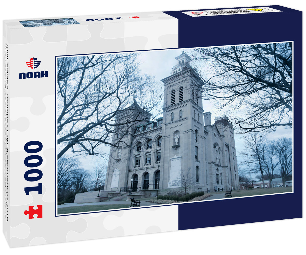 VINCENNES, Indiana - CIRCA February 02,2016 Knox county courthouse in Vincennes, Indiana