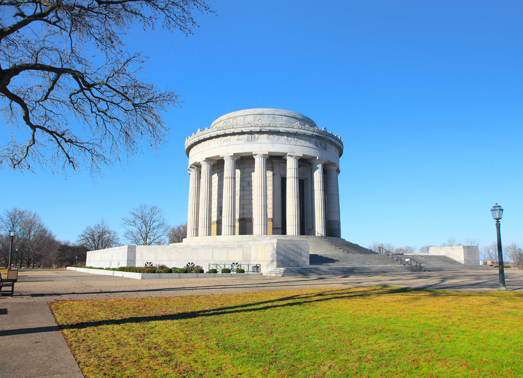 George Rogers Clark national historic park in Vincennes Indiana