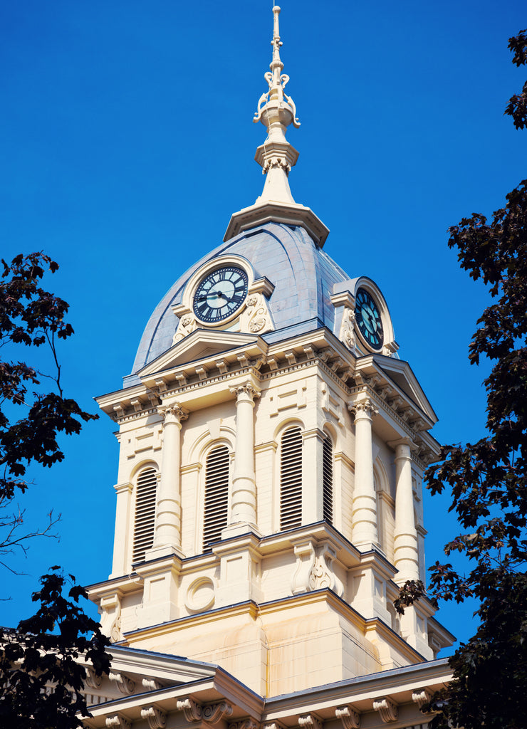 Old courthouse in Warsaw Indiana