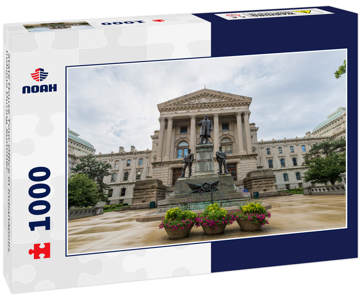 State House Tour Office in Indianapolis Indiana During Summer