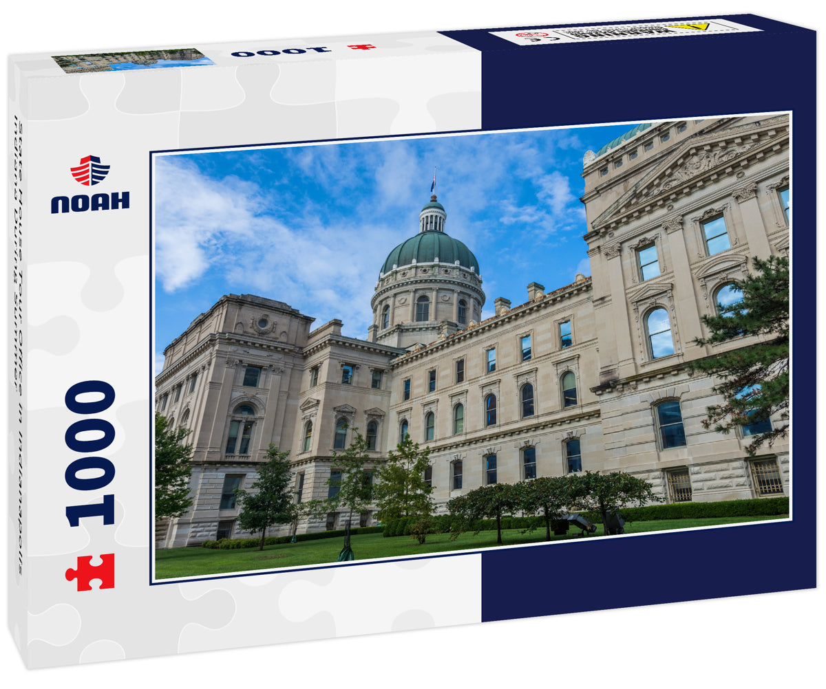 State House Tour Office in Indianapolis Indiana During Summer