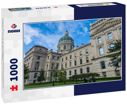 State House Tour Office in Indianapolis Indiana During Summer