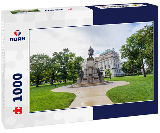 State House Tour Office in Indianapolis Indiana During Summer