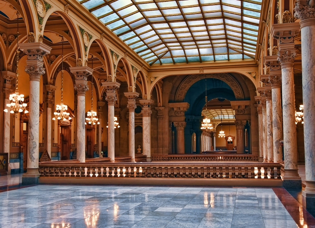 Indiana state house, built in 1888