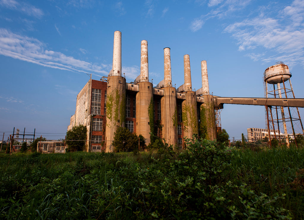 Derelict Coal Power Plant - Abandoned Indiana Army Ammunition Plant - Indiana