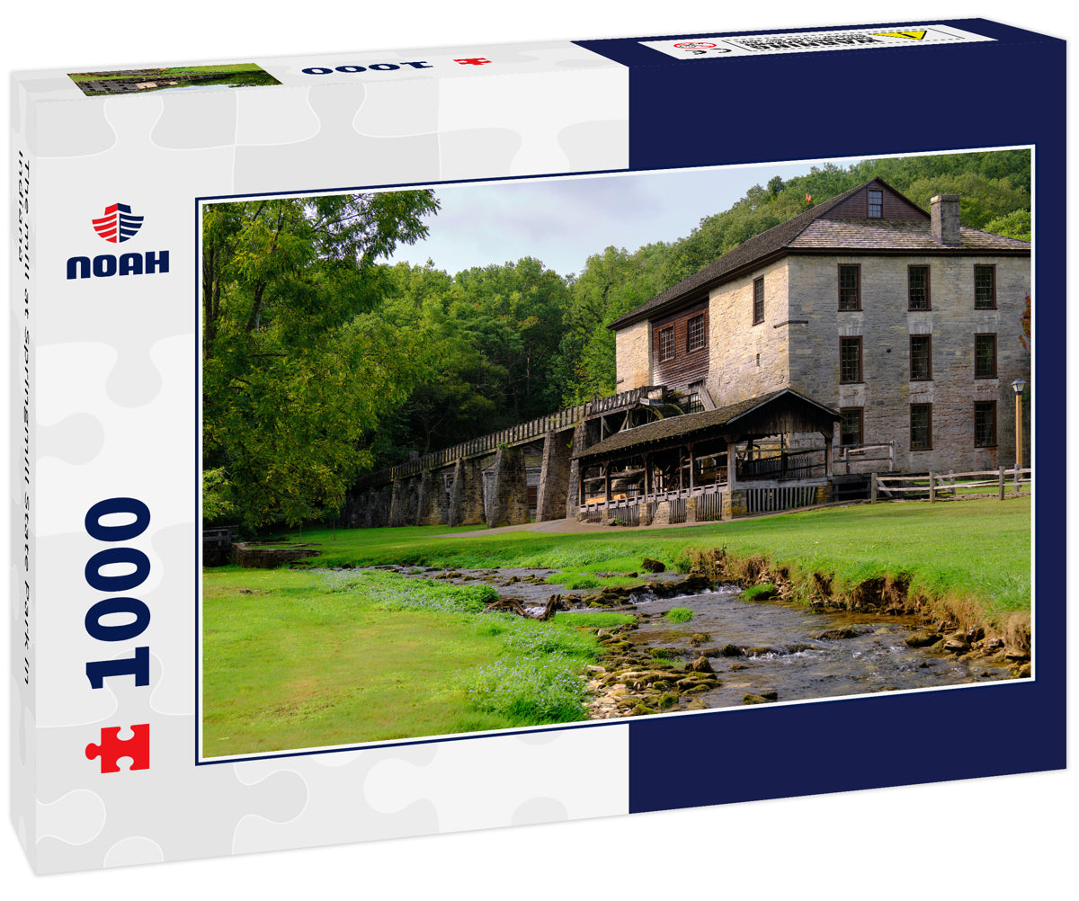 The mill at Springmill State Park in Indiana