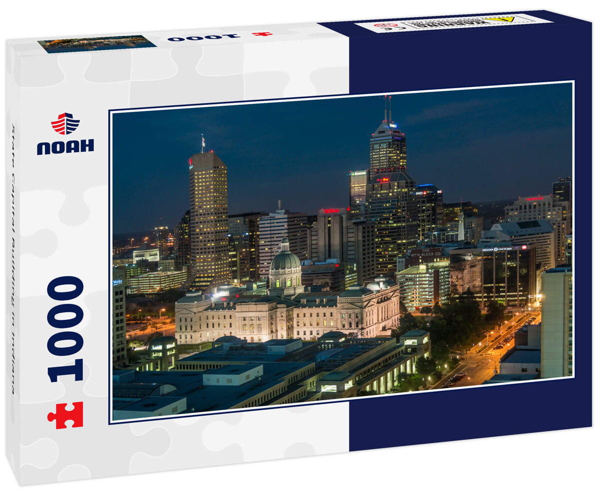 State Capital Building in Indiana