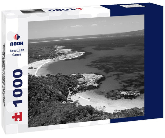 Noah Jigsaw Puzzle Beautiful aerial landscape of Kobuk Valley National Park in the arctic of Alaska in black white 1000 pieces