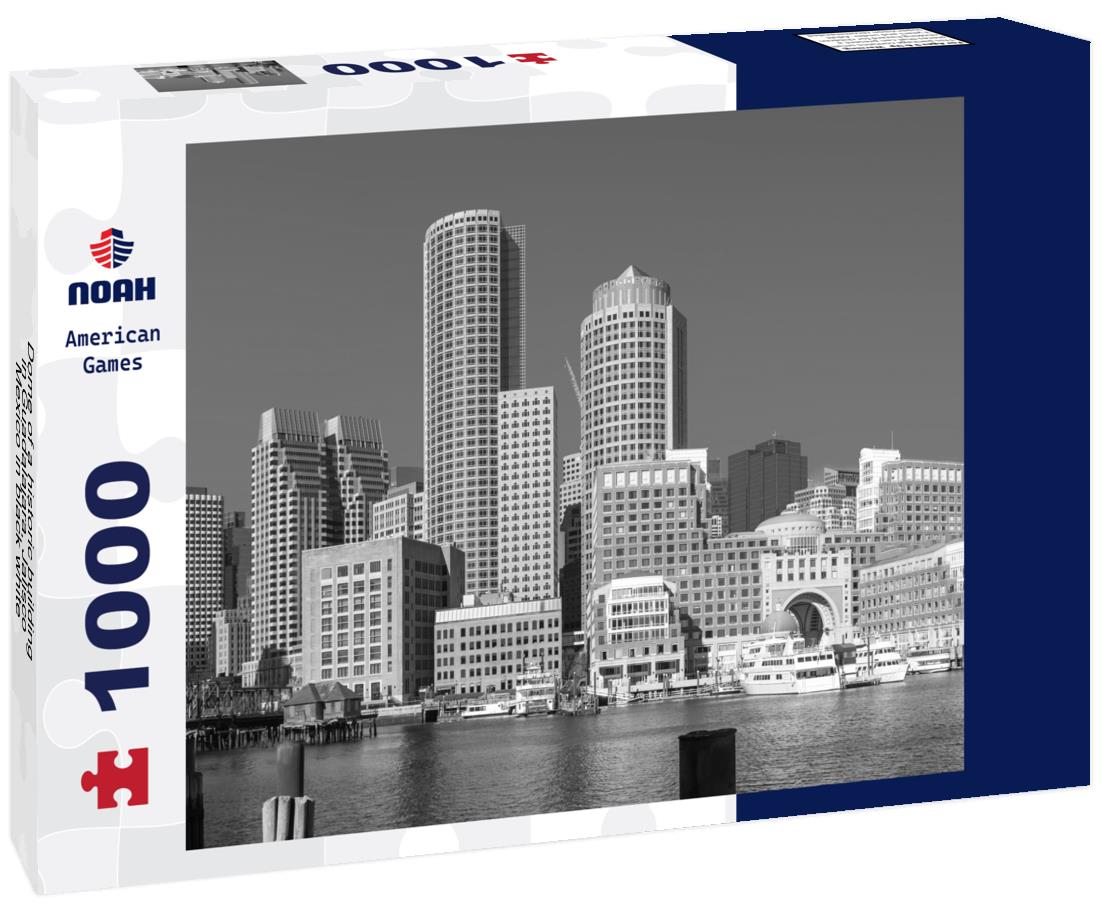 Noah Jigsaw Puzzle Dome of a historic building in Guadalajara, Jalisco, Mexico in black white 1000 pieces