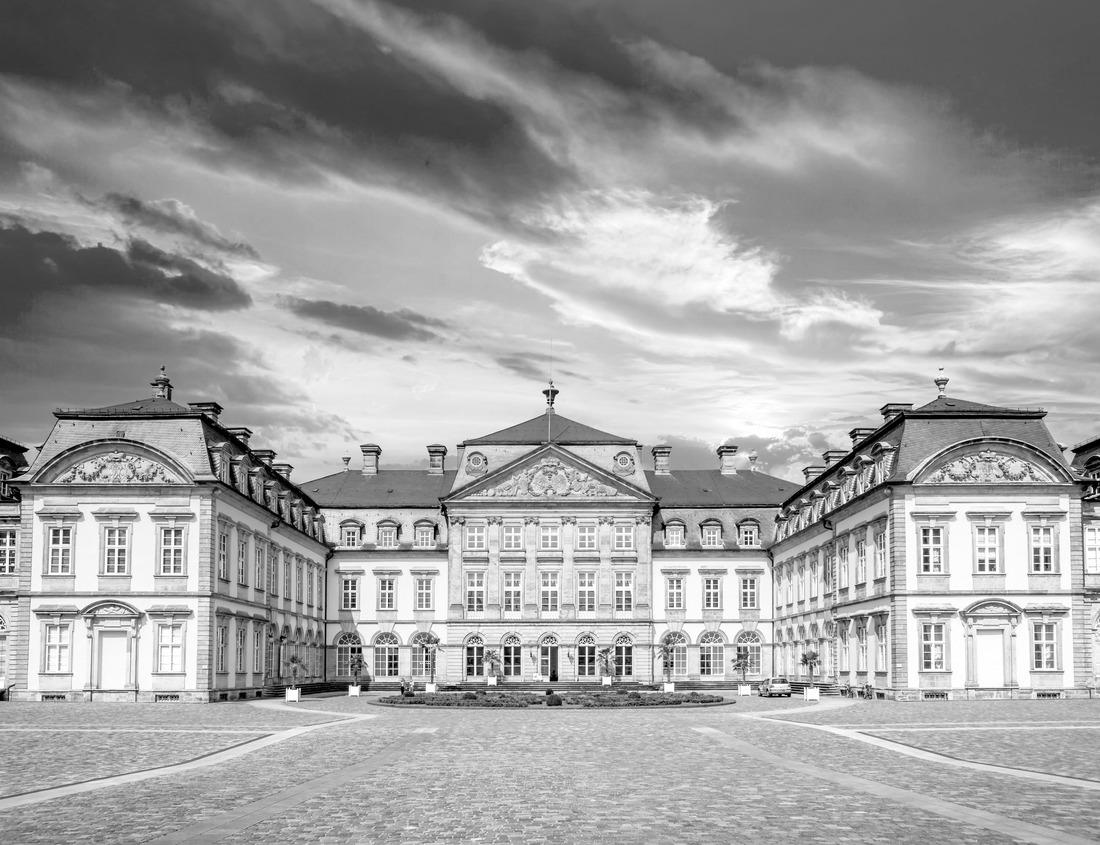 Noah Jigsaw Puzzle Abandoned Tower of Pisa Italy with Basilica Cathedral on a bright summer day with green grass in black white 1000 pieces
