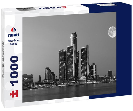 Noah Jigsaw Puzzle In the historic old town of Spremberg in black white 1000 pieces