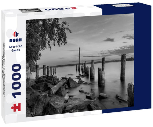 Noah Jigsaw Puzzle Chusonji Temple, World Heritage, Hiraizumi City, Iwate Prefecture in black white 1000 pieces