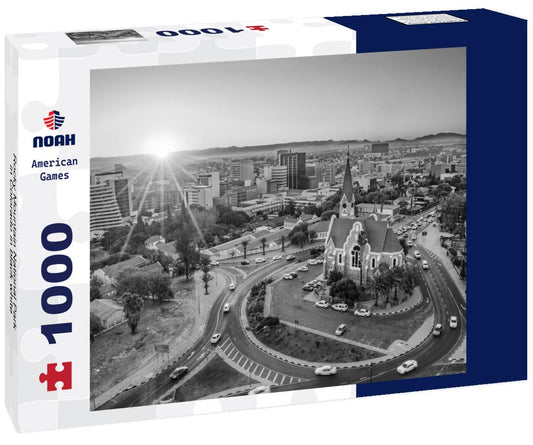 Noah Jigsaw Puzzle Rocky Mountain National Park in Colorado in black white 1000 pieces