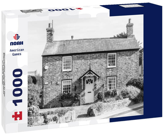 Noah Jigsaw Puzzle Bernardine church in the town of Lowicz, Poland in black white 1000 pieces