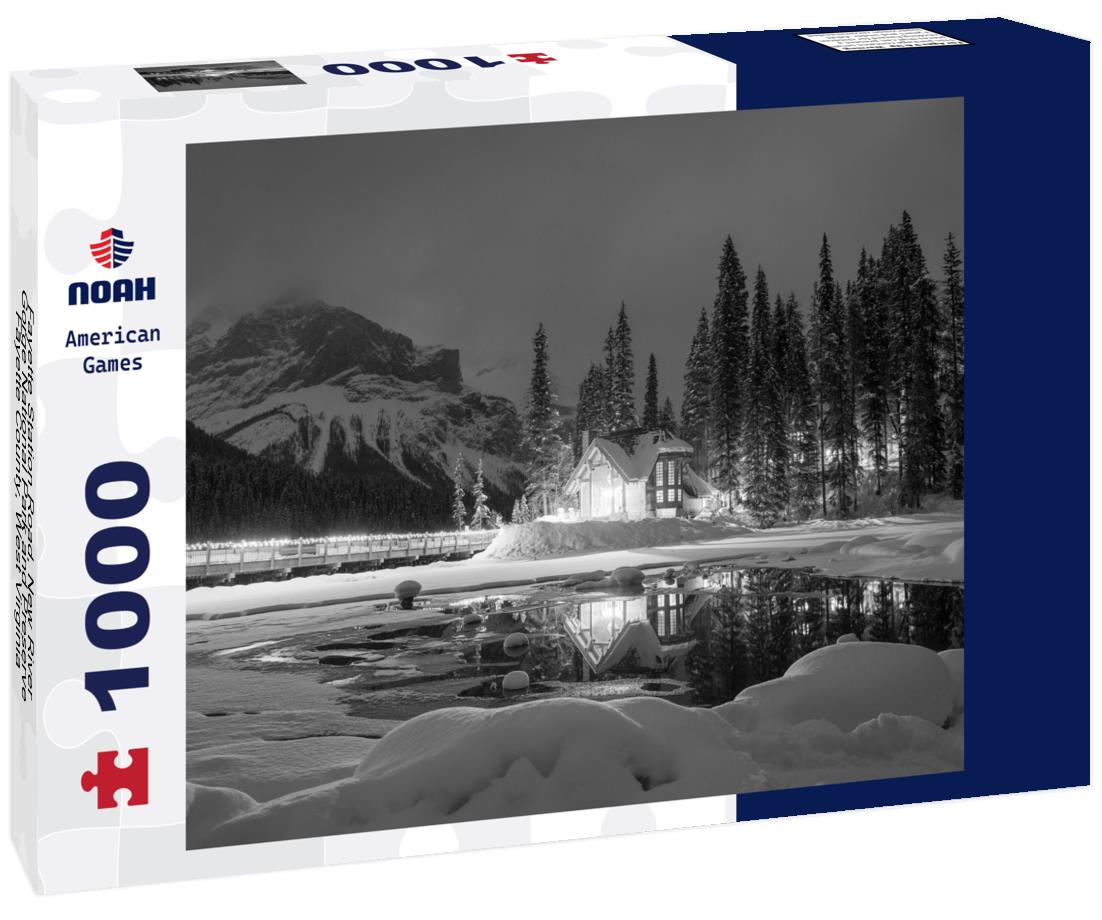 Noah Jigsaw Puzzle Fayette Station Road, New River Gorge National Park and Preserve, Fayette County, West Virginia, USA in black white 1000 pieces