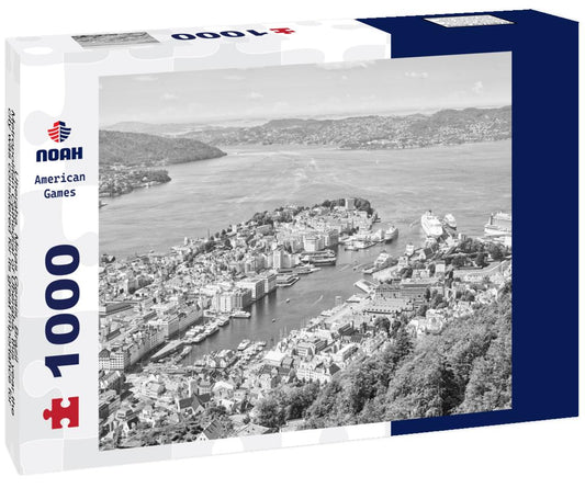 Noah Jigsaw Puzzle Uberaba, Minas Gerais, Brazil - Metropolitan Cathedral of Uberaba, this year the city was considered for its great importance for historical finds and archaeological sites in black white 1000 pieces