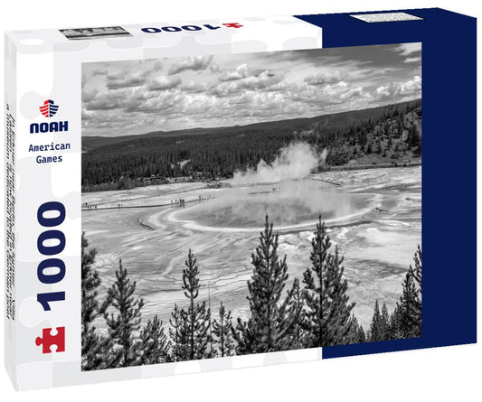 Noah Jigsaw Puzzle In Erkner near Berlin, the former “Villa Lassen” is now located in Erkner near a museum dedicated to the German poet Gerhart Hauptmann in black white 1000 pieces