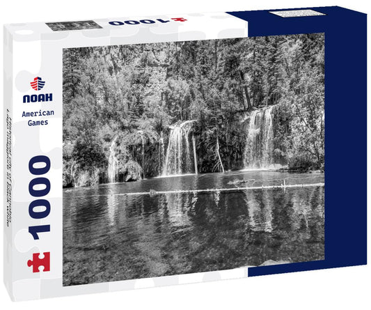 Noah Jigsaw Puzzle Historical city of Cannobio, Lago maggiore in black white 1000 pieces