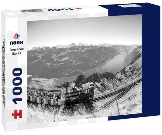 Noah Jigsaw Puzzle Providence, Rhode Island, USA historic New England architecture with early autumn foliage in black white 1000 pieces