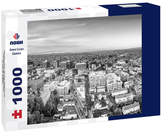 Noah Jigsaw Puzzle Aerial view of the Alabama capital of Montgomery in black white 1000 pieces
