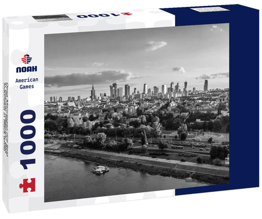 Noah Jigsaw Puzzle Desa Mancingan rice field in Gianyar Regency, Bali, Indonesia in black white 1000 pieces