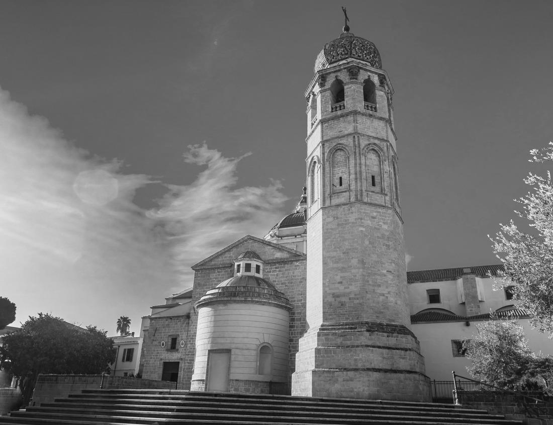 Noah Jigsaw Puzzle Sidi Salem Dam - Tunisia's largest dam on the Medjerda in black white 1000 pieces