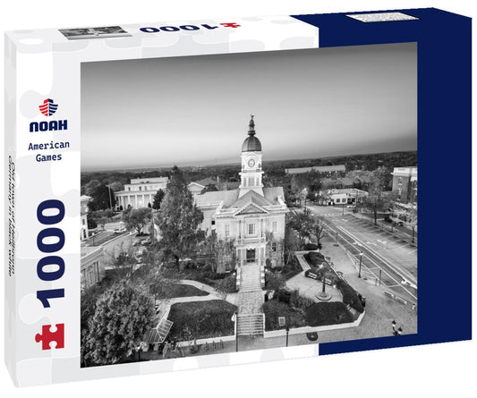 Noah Jigsaw Puzzle Old town of Heilbronn, Germany in black white 1000 pieces