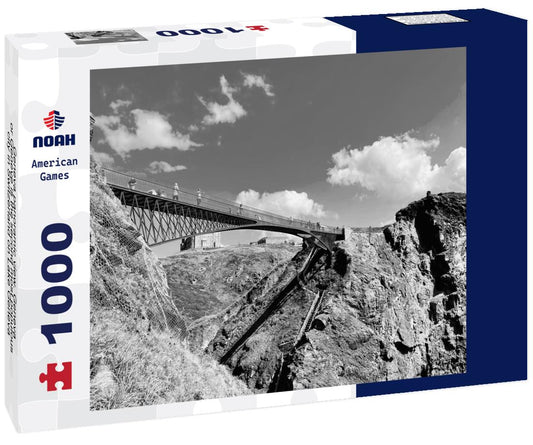 Noah Jigsaw Puzzle Geneva panoramic view. Geneva or Geneve is the second most populous city in Switzerland on Lake Geneva in black white 1000 pieces