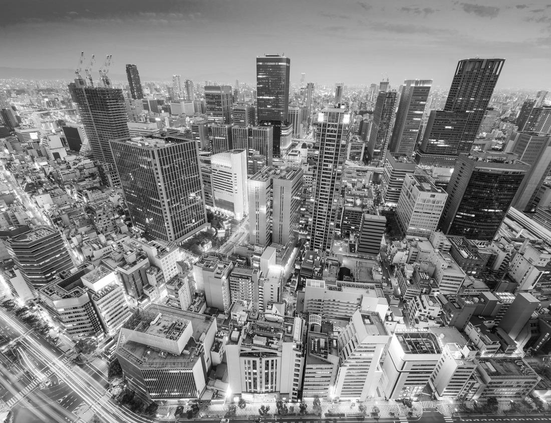 Noah Jigsaw Puzzle Lake, old town Stuttgart, Germany in black white 1000 pieces