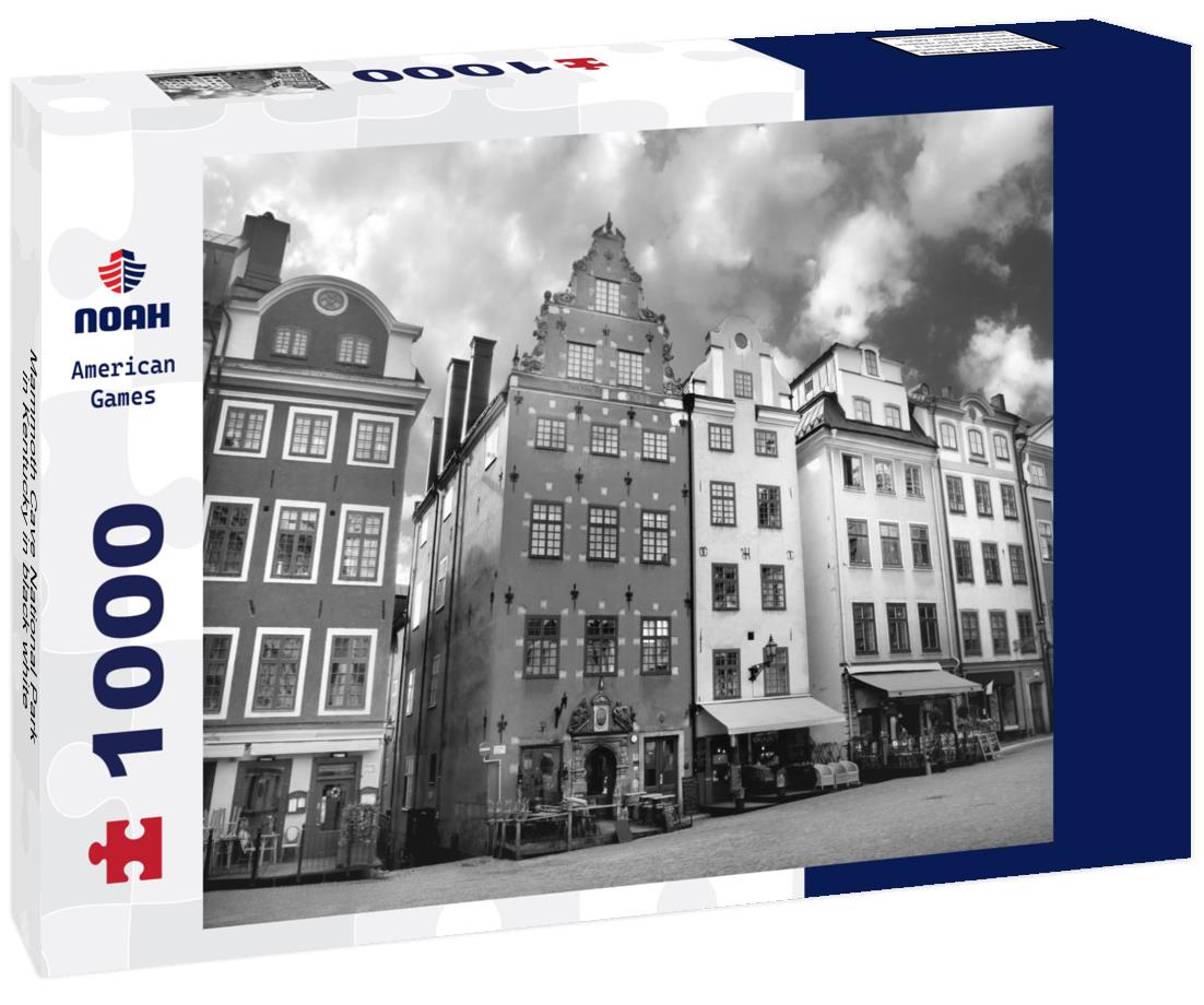 Noah Jigsaw Puzzle Mammoth Cave National Park in Kentucky in black white 1000 pieces