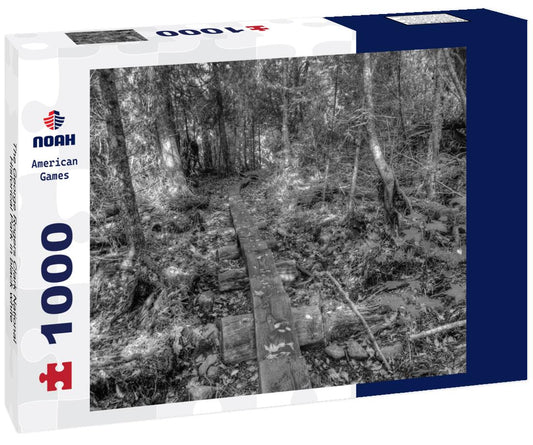 Noah Jigsaw Puzzle The George Rogers Clark National Historical Park in black white 1000 pieces