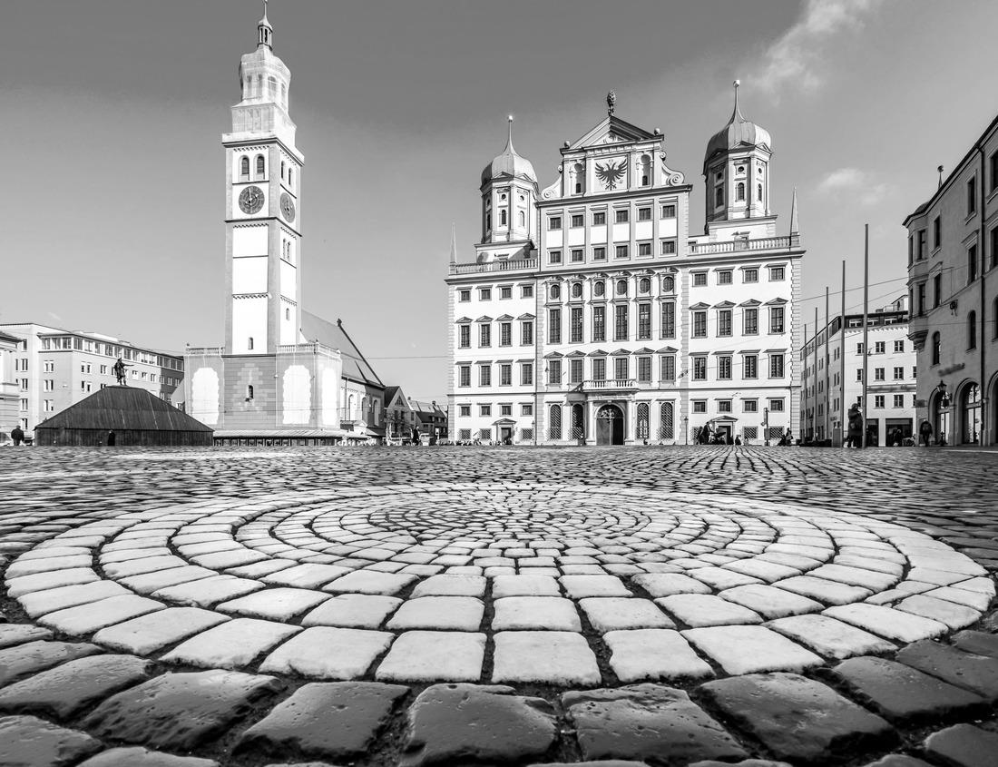 Noah Jigsaw Puzzle Norfolk, Virginia, USA downtown city skyline with dramatic morning clouds on the Elizabeth River in black white 1000 pieces