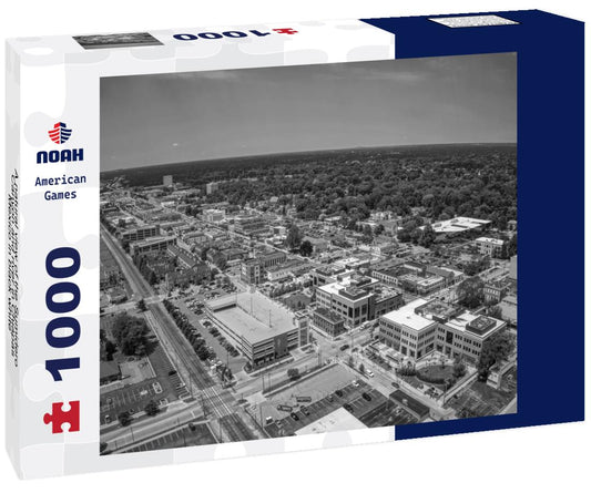 Noah Jigsaw Puzzle A natural view of the Sumidero Canyon and river in Chiapas, Mexico in black white 1000 pieces