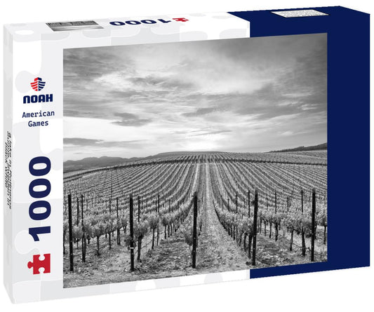 Noah Jigsaw Puzzle a lake in Rottneros, Sunne, Sweden in black white 1000 pieces