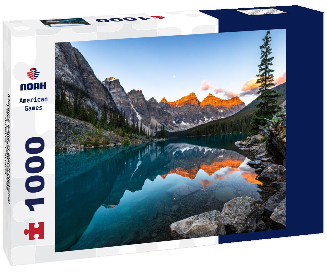 Noah Jigsaw Puzzle Moraine Lake in Banff National Park, Canadian Rockies, Alberta, Canada 1000 pieces