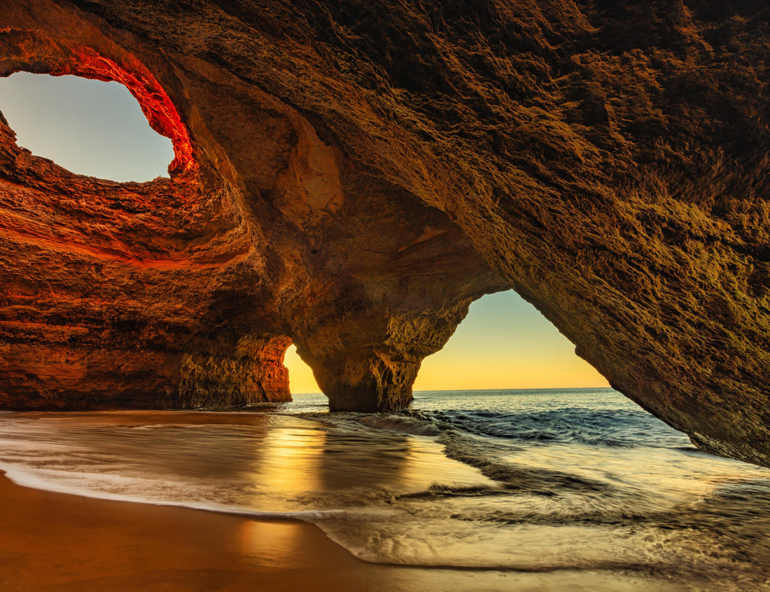 Noah Jigsaw Puzzle Benagil Caves Algarve Portugal - Nature's Travel and Beauty Concept 1000 pieces