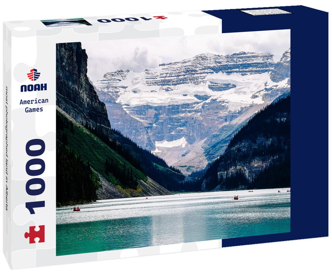 Noah Jigsaw Puzzle most photographed land in Alberta 1000 pieces