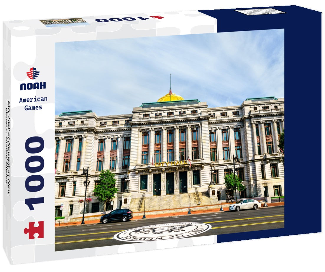 Noah Jigsaw Puzzle City Hall of Newark in New Jersey, United States 1000 pieces