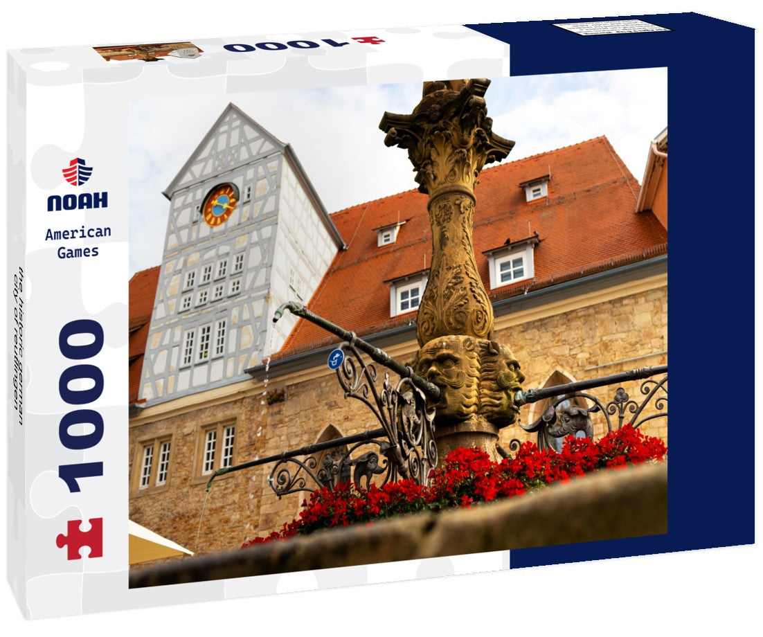 the historic german city of reutlingen 1000pc Puzzle