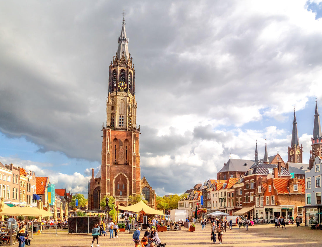 Noah Jigsaw Puzzle Nieuwe Kerk, Old city of Delft, Netherlands 1000 pieces