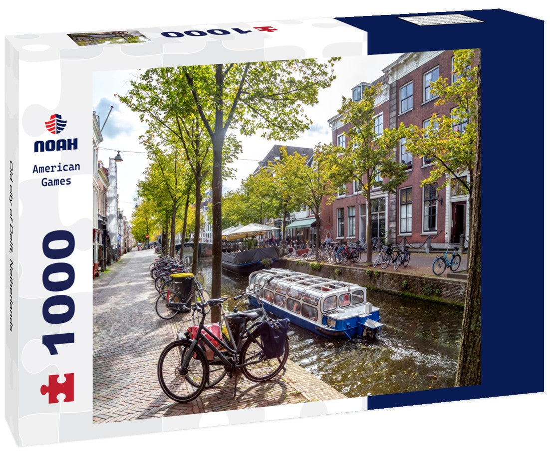Old city of Delft, Netherlands 1000pc Puzzle