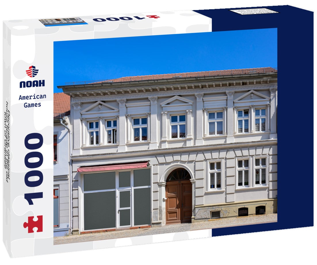 Noah Jigsaw Puzzle Decorative classical house facade in the old town of Gransee 1000 pieces