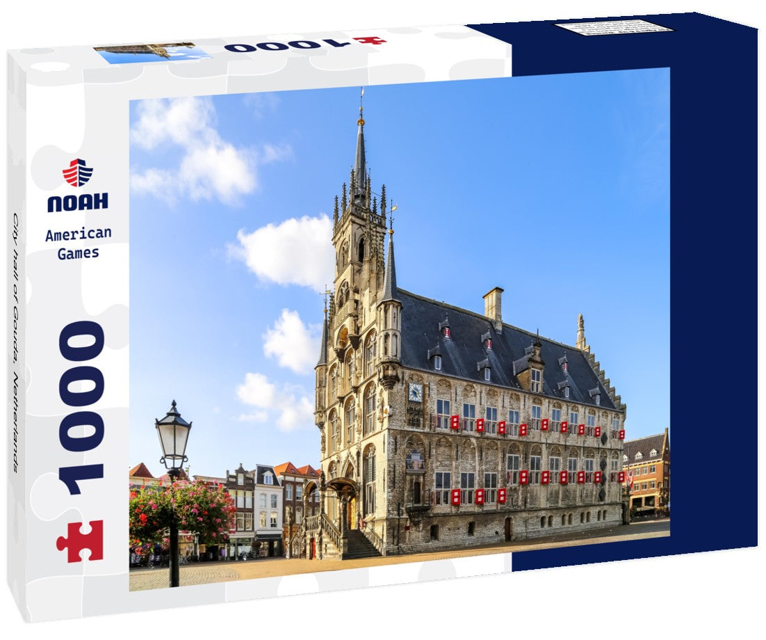 Noah Jigsaw Puzzle City hall of Gouda, Netherlands 1000 pieces