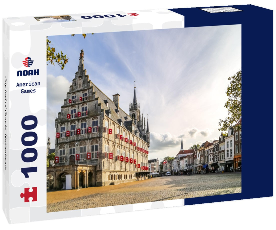 Noah Jigsaw Puzzle City hall of Gouda, Netherlands 1000 pieces