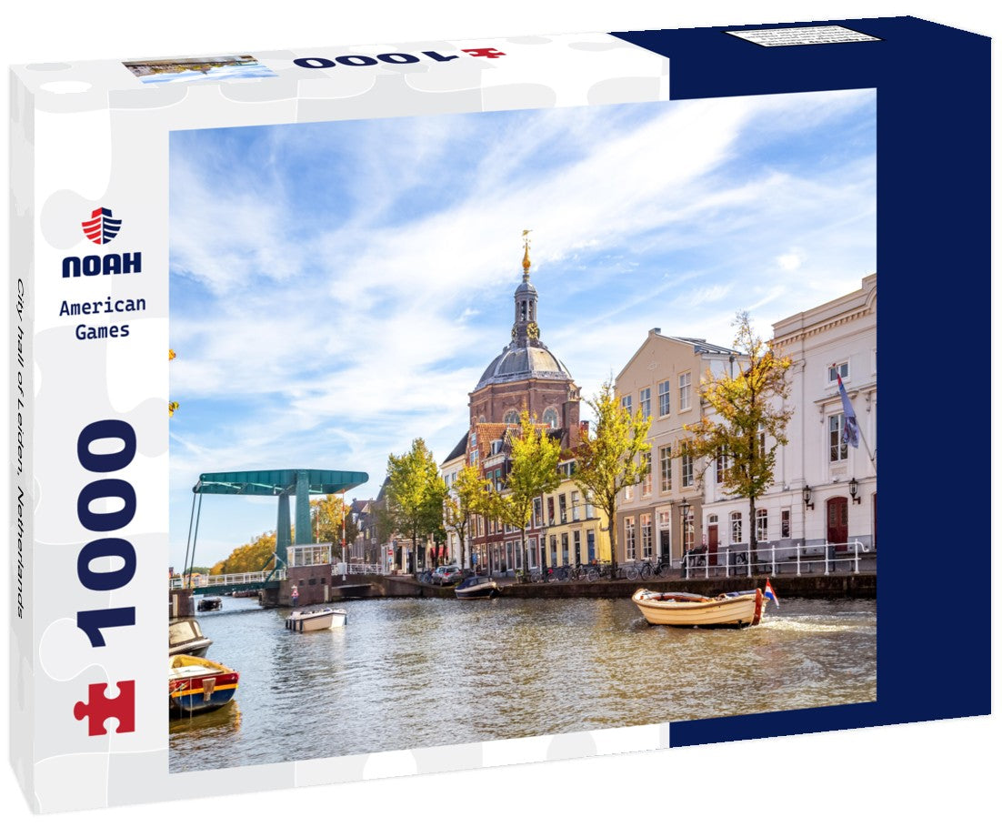 Noah Jigsaw Puzzle City hall of Leiden, Netherlands 1000 pieces