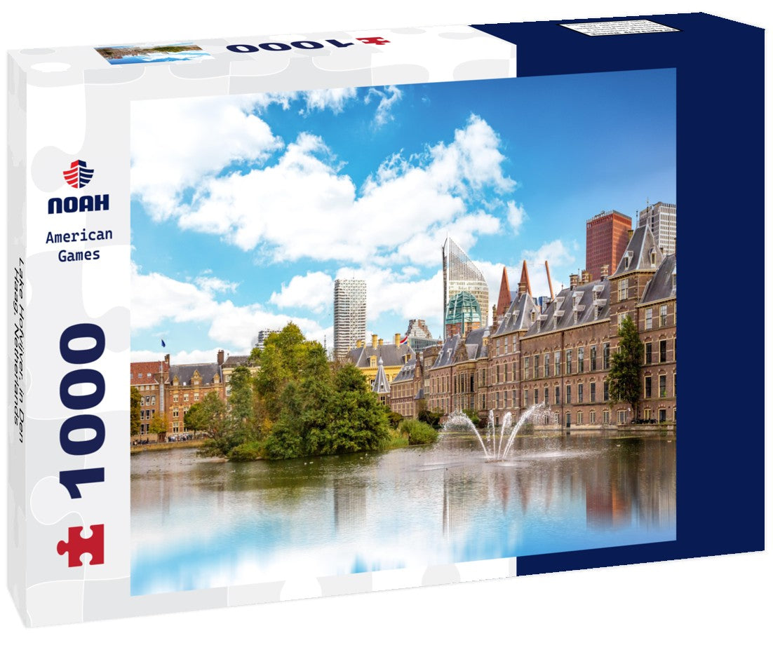 Noah Jigsaw Puzzle Lake Hofvijver, in Den Haag, Netherlands 1000 pieces