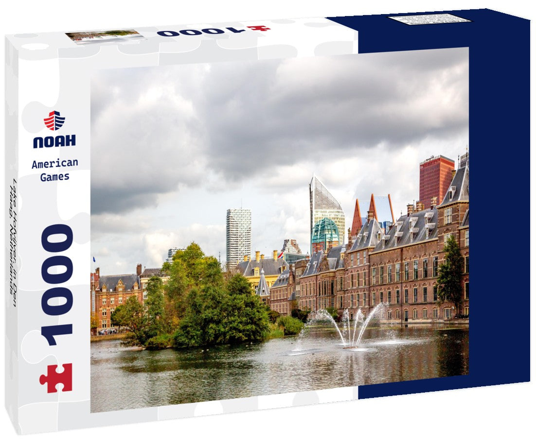 Noah Jigsaw Puzzle Lake Hofvijver, in Den Haag, Netherlands 1000 pieces