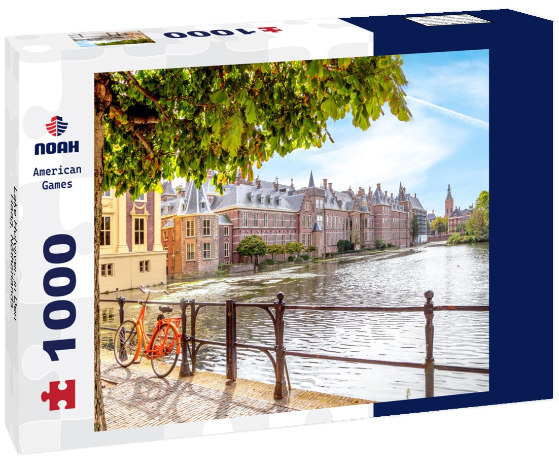 Noah Jigsaw Puzzle Lake Hofvijver, in Den Haag, Netherlands 1000 pieces